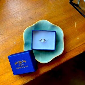 🦀 Sterling Silver Opal Crab Ring 💍